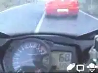 Нарушил правила и сбил мотоциклиста