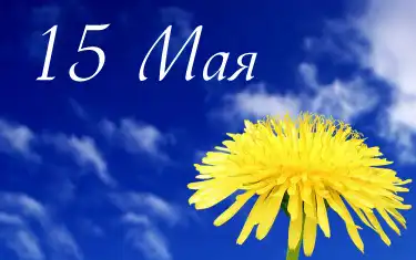 Календарь. 15 мая