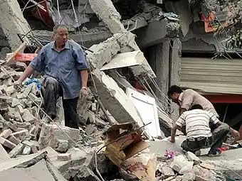 Землетрясение в Китае