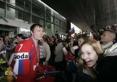 Как встречали наших чемпионов