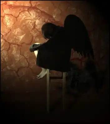 [Ангел с гитарой]