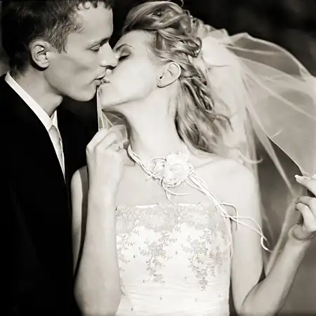 Красивые свадебные фотографии.