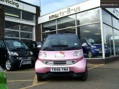 Машины в стиле Hello Kitty