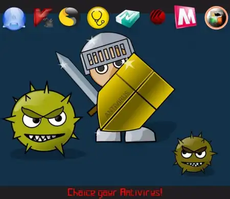 Антивирусы на войне (придётся почитать).