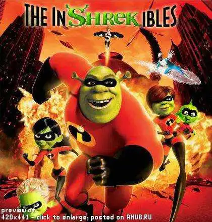 Скрещивание мультиков и фильмов!