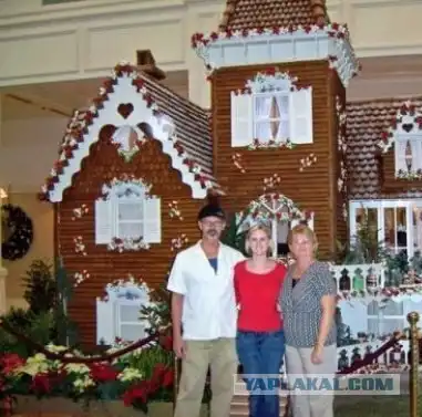 Рождественские пряничный домики