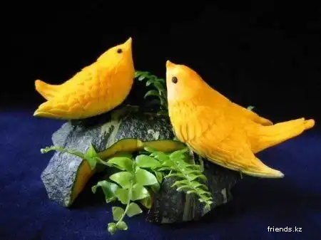 Резьба по овощам и фруктам