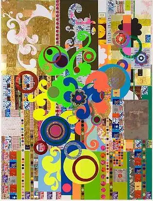 отражение  Бразилии в работах Beatriz Milhazes