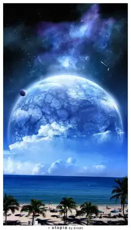 Фантастические рисунки космоса