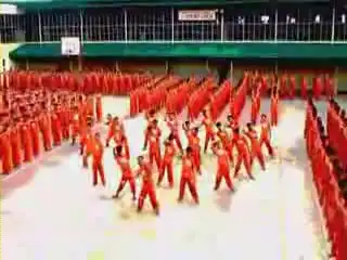 Развлечения зеков в филиппинских тюрьмах. Супер!