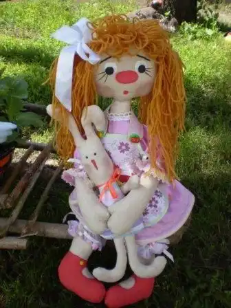 Сшитые игрушки