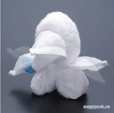 Оригами-ошибори из полотенец