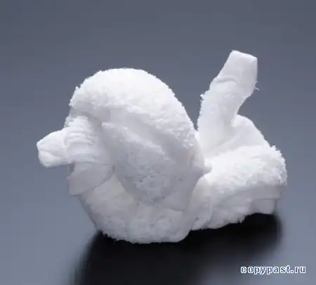 Оригами-ошибори из полотенец