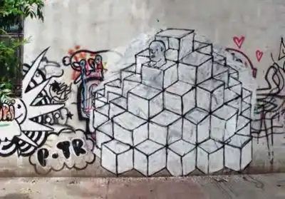 Ожившее граффити