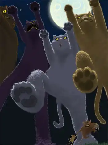 Монстры - страшные и веселые.