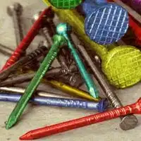 Детские цветные гвозди - лучший подарок для ребенка!