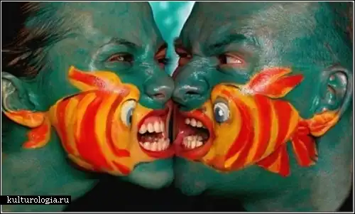 Фейс-арт для двоих