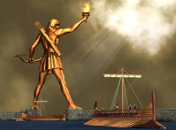 Семь чудес света. Колосс Родосский