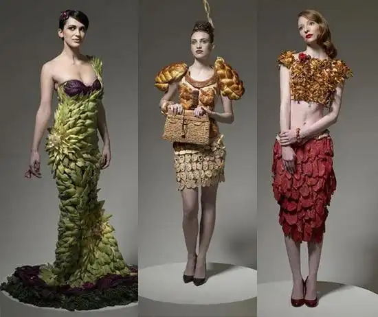 Съедобные наряды в фотопроекте Теда Себарезе