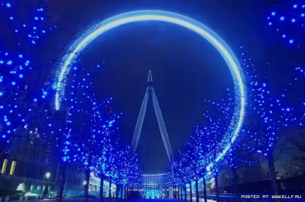 Огни ночного города