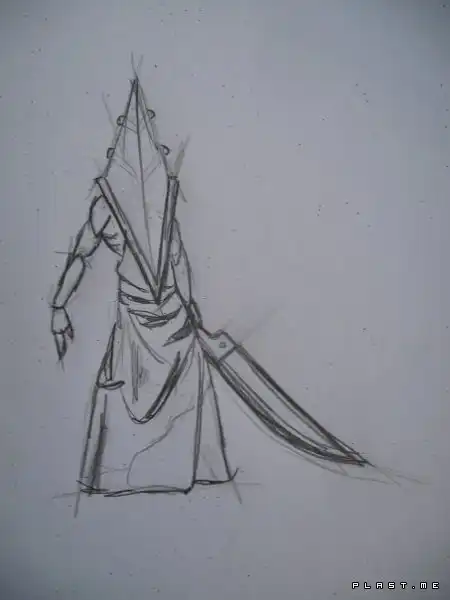 Pyramid Head из пластелина