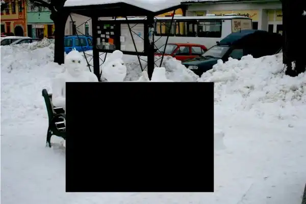 А ты лепил уже снежную бабу?