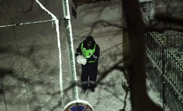 Нелегкие будни сотрудника ДПС