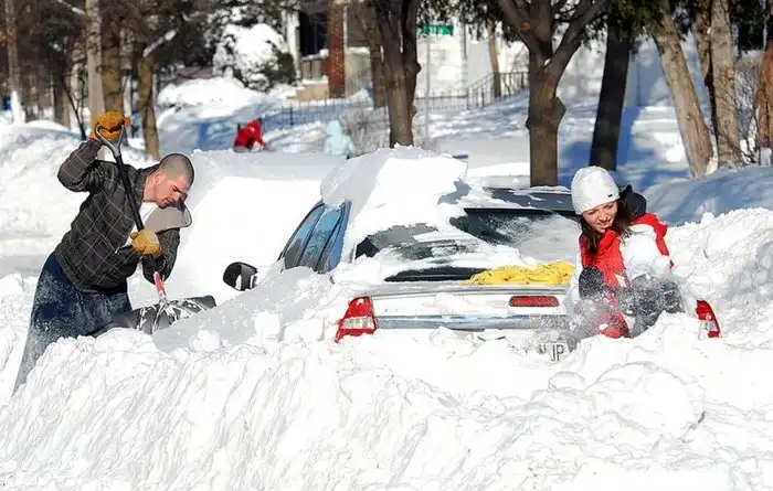 В объятиях суровой зимы