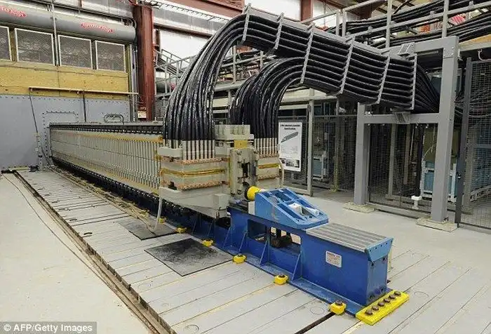 Прототип электромагнитной пушки