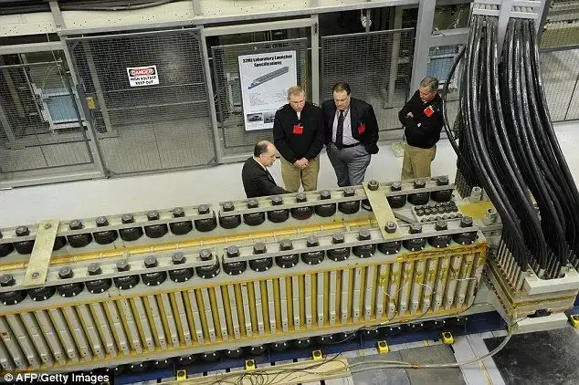 Прототип электромагнитной пушки