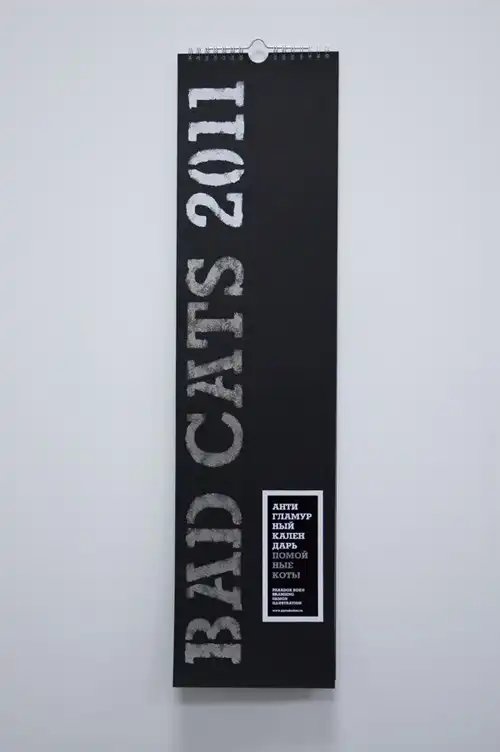 Календарь бездомных кошек.