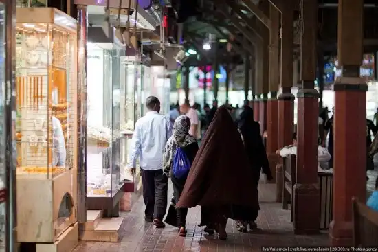 Дубайский золотой базар