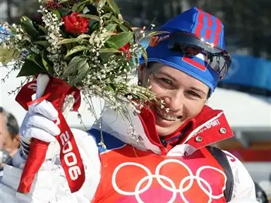 Выдающаяся биатлонистка Ольга Медведцева (Пылёва)