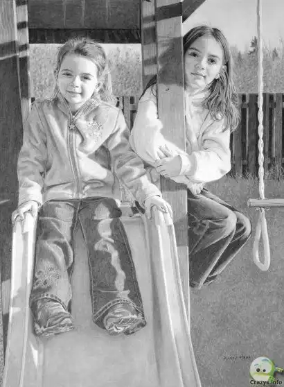 Рисунки карандашом Рэнди Хэнна (Randy Hann)