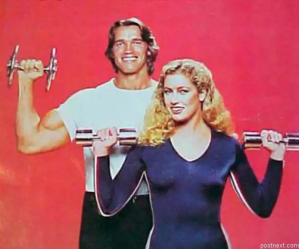 Железный  Арни в начале карьеры