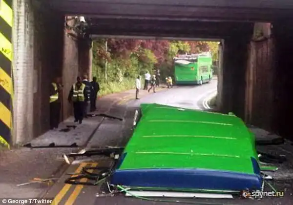 Забыл, что автобус двухэтажный?