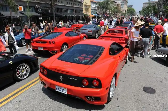 Слет владельцев уникальных Ferrari в Колорадо