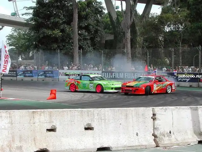 Грандиозное шоу Formula DRIFT в Сингапуре