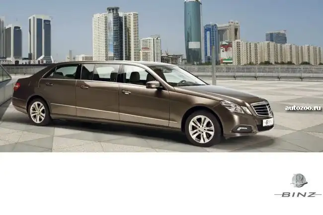 Binz превратил 2010 Mercedes E-Class в лимузин
