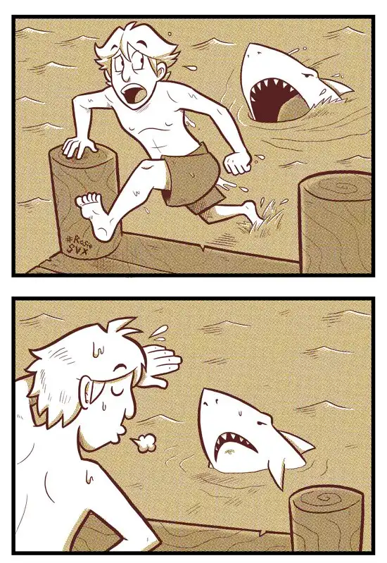 Мини-комикс: Челюсти 2. Возвращение