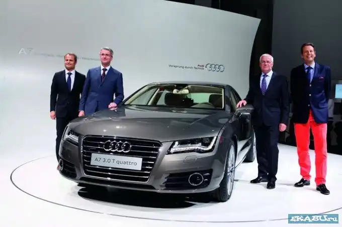 Презентация новой Audi A7 2011
