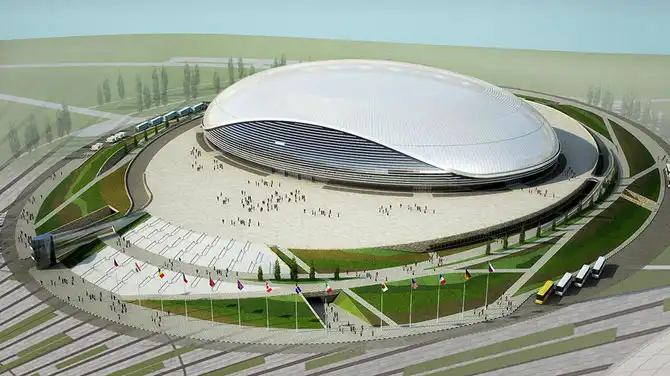Как строятся олимпийские объекты в Сочи