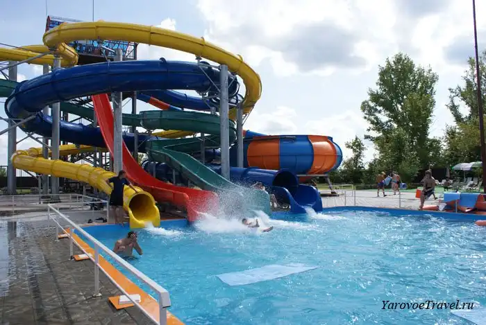 Аквапар города Яровое Алтайского края
