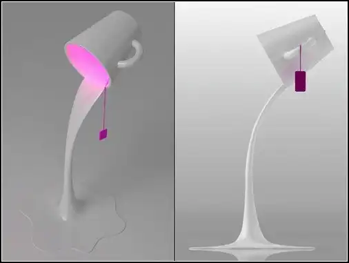 Лампа с чувством юмора