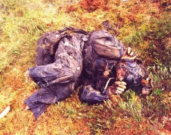 Найденный через 55 лет после гибели советский летчик Лазарев