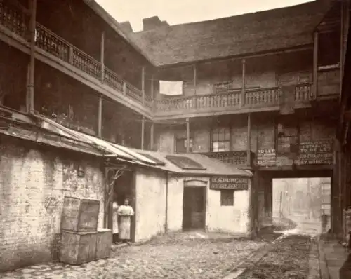 Старый Лондон 1883 года