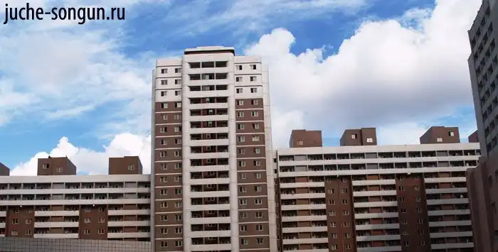 Простая жилплощадь КНДР