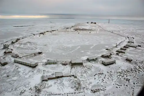 Самая северная точка Евразии