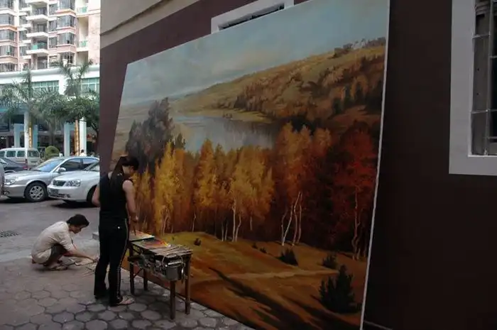 Дафен – город художников в Китае