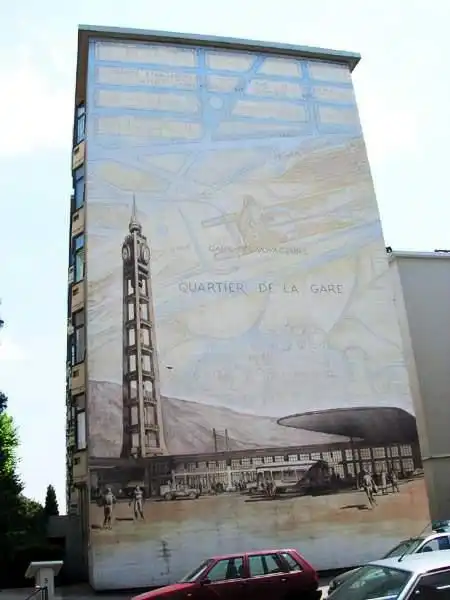 Рисунки на домах